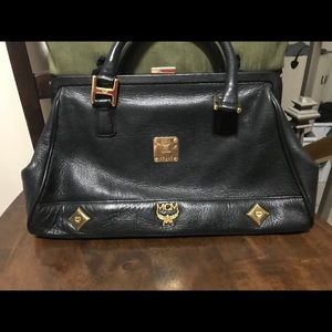Authentic leather MCM Mase in Germany